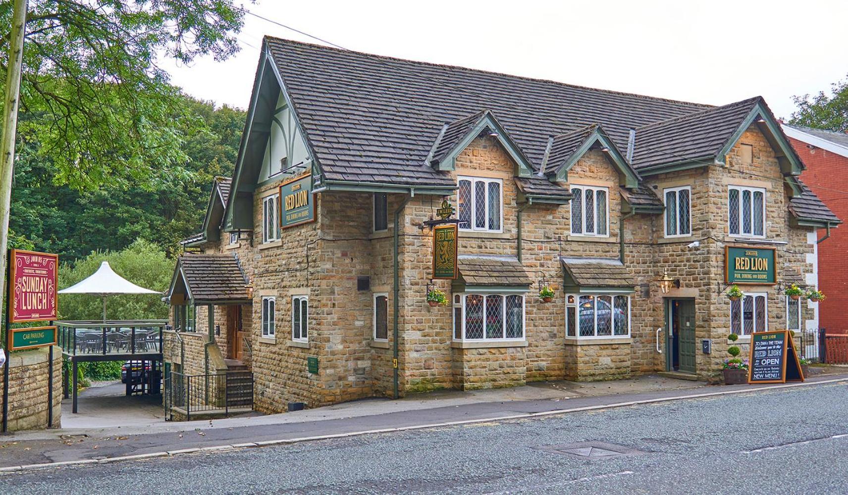 Hotel The Red Lion Hawkshaw Bury  Exterior foto